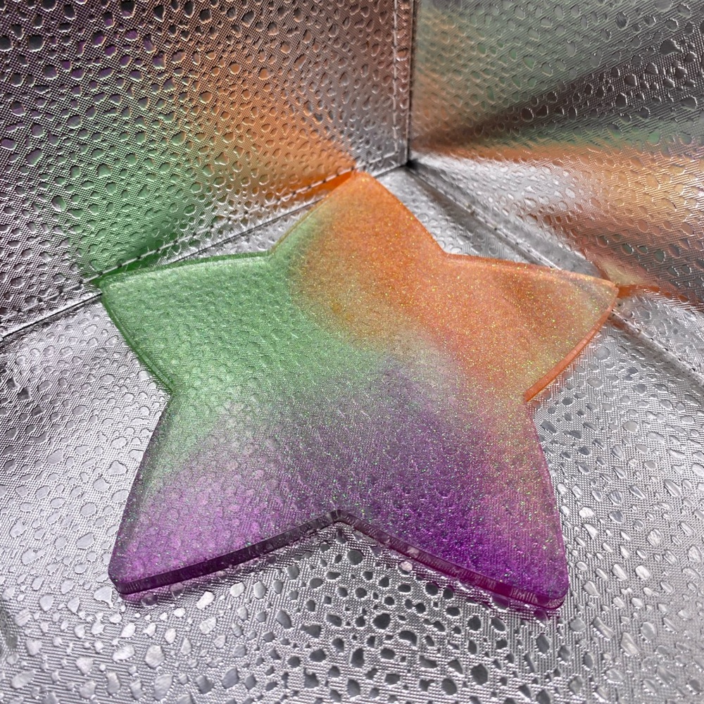 Resin coaster